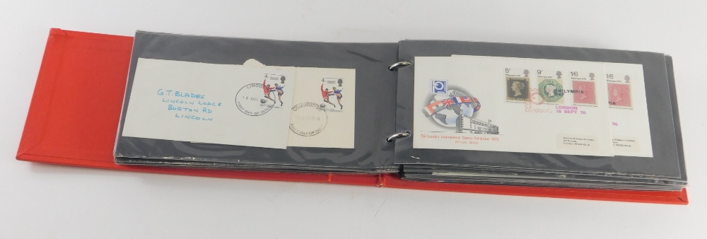 Various Lincoln related first day covers, Lincoln City FC, Dambusters etc. (a quantity)