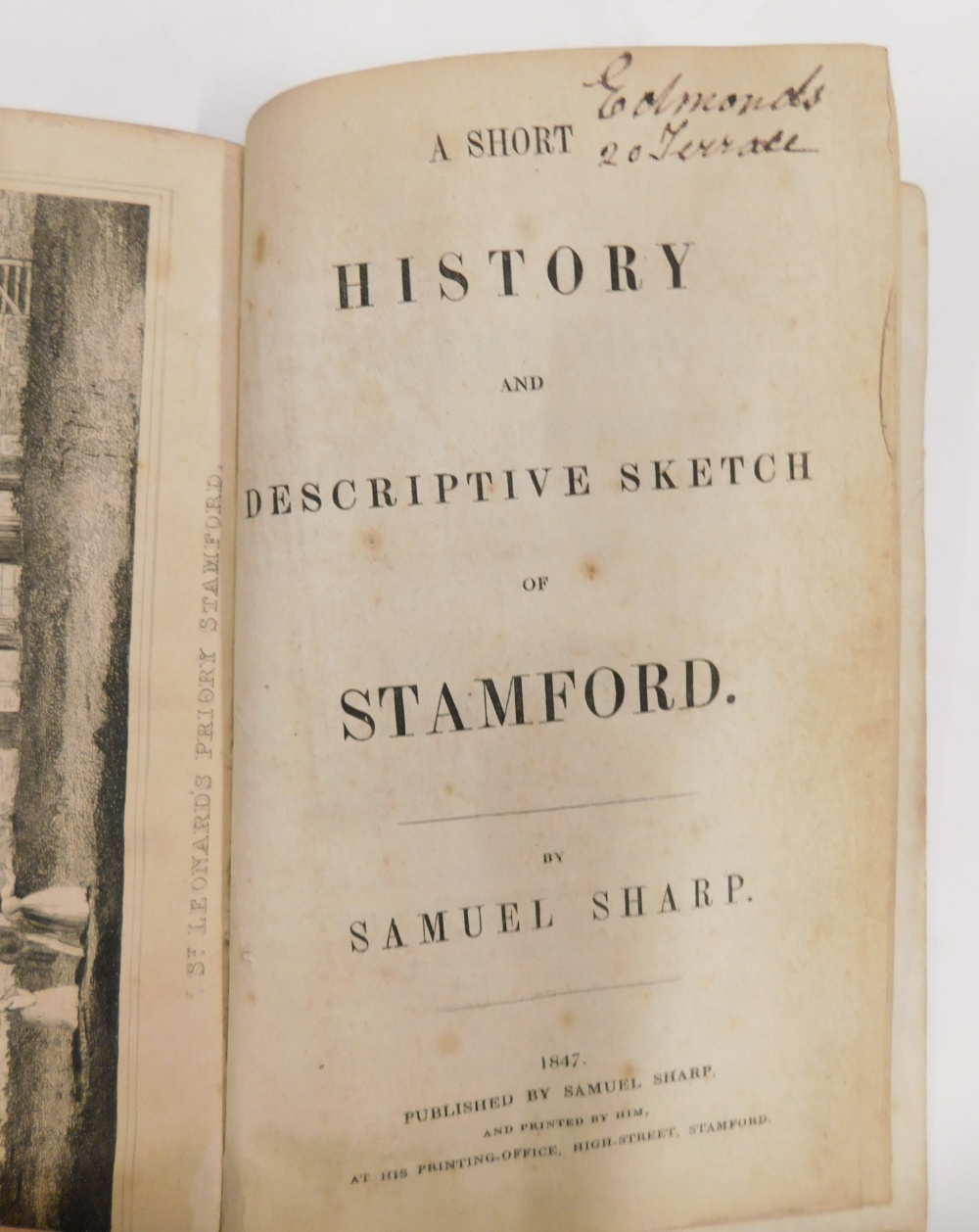 Kesteven.- c. 50 books and pamphlets relating to the history of Kesteven, particularly Stamford. - Image 6 of 6