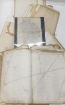 A quantity of 1905 edition and other Lincolnshire Ordnance Survey maps, mainly areas around Boston e