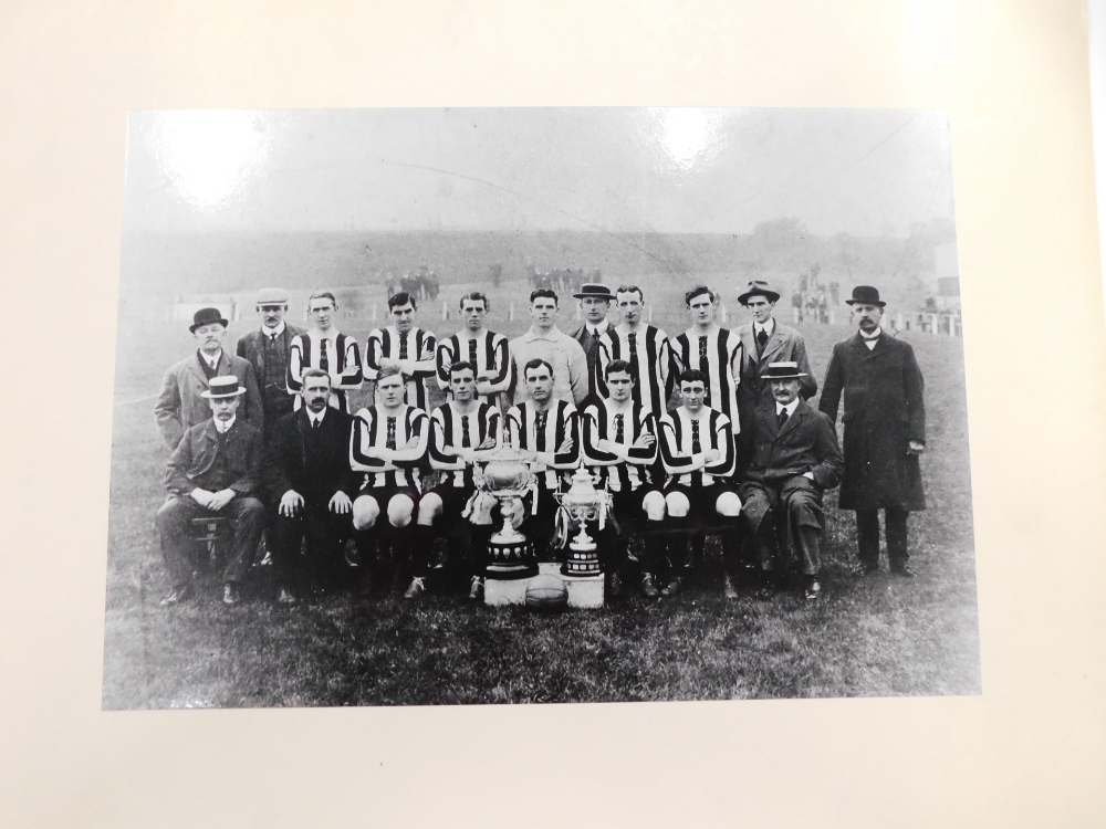 Three photographic prints of Lincoln City Football Club squads, 26cm x 38cm. (3) - Bild 3 aus 4