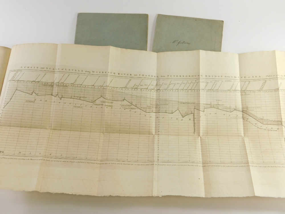 Fens.- THE REPORT OF THOMAS YEOMAN...CONCERNING THE DRAINAGE OF THE NORTH LEVEL OF THE FENS... 1769 - Bild 3 aus 3