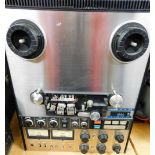 A TEAC reel to reel stereo tape deck, model A-7300. Buyer Note: WARNING! This lot contains untested