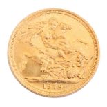 An Elizabeth II gold sovereign, dated 1979, 8.0g.