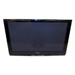 A Sony Viera 50" LCD television, lacking stand.