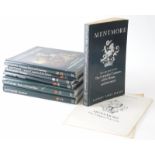 Auction Catalogues.- Sotheby's.- MENTMORE vol. 1-5, unillustrated volume, price-list and addenda (9)