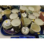 Decorative china and effects, Royal Commemorative ware, etc. (1 tray)