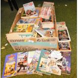 A quantity of children's paperbacks, to include Biggles Sorts it Out, Blyton (Enid) The Famous Five,