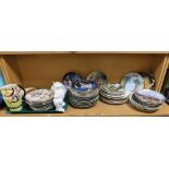 A quantity of collectors plates, sets to include Royal Doulton The Harvest of Life, Royal Worcester