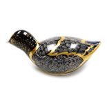 A Royal Crown Derby imari paperweight modelled as The Chatsworth Coot, limited edition 531/1000, wit