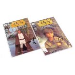 Two Dark Horse Star Wars episode one comic books, Anakin Skywalker, limited edition number 7191/1000