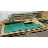 A quantity of chipboard flooring. (Imaged front pallet not in lot) VAT is also payable