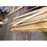 The residual spare timber on site that is not included in previous lots.