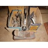 Various Chisels, and wood working tools.