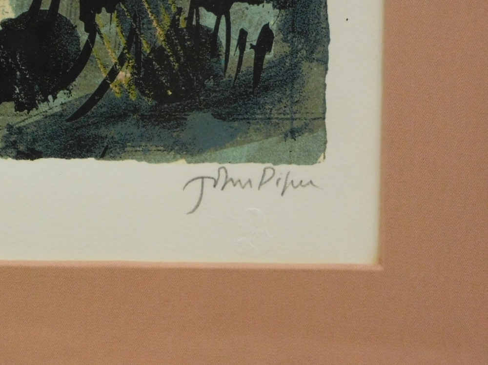 John Piper (1903-1992). South Lopham Church, artist signed limited edition print, 57/70, with certif - Image 3 of 6