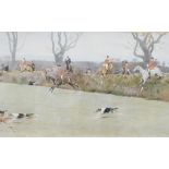 Cecil Aldin (1879-1935). The Hunting Counties of England 12 print set, Blackmore and Rodgrove, artis