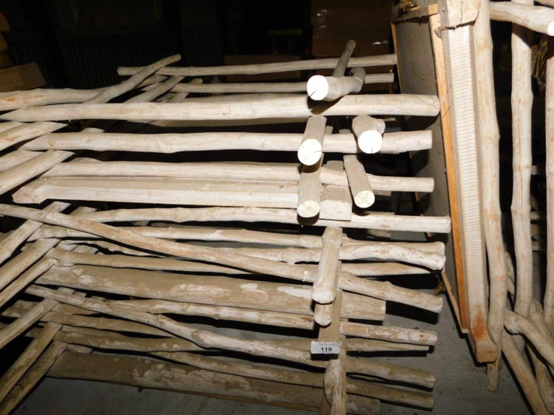 A group of faux driftwood frames, each approx 82cm x 66cm. Note: VAT is payable on the hammer price