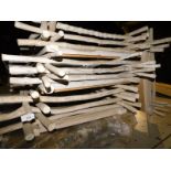 A group of faux driftwood frames, each approx 82cm x 66cm. Note: VAT is payable on the hammer price