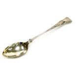 An Edward VII silver King's pattern basting spoon, Atkin Brothers, Sheffield, 1904, 6.47oz.