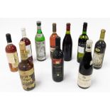 Wines and spirits, including Rustenberg Estate 1990, Gevrey-Chambertin, Vigna del Volta dessert wine