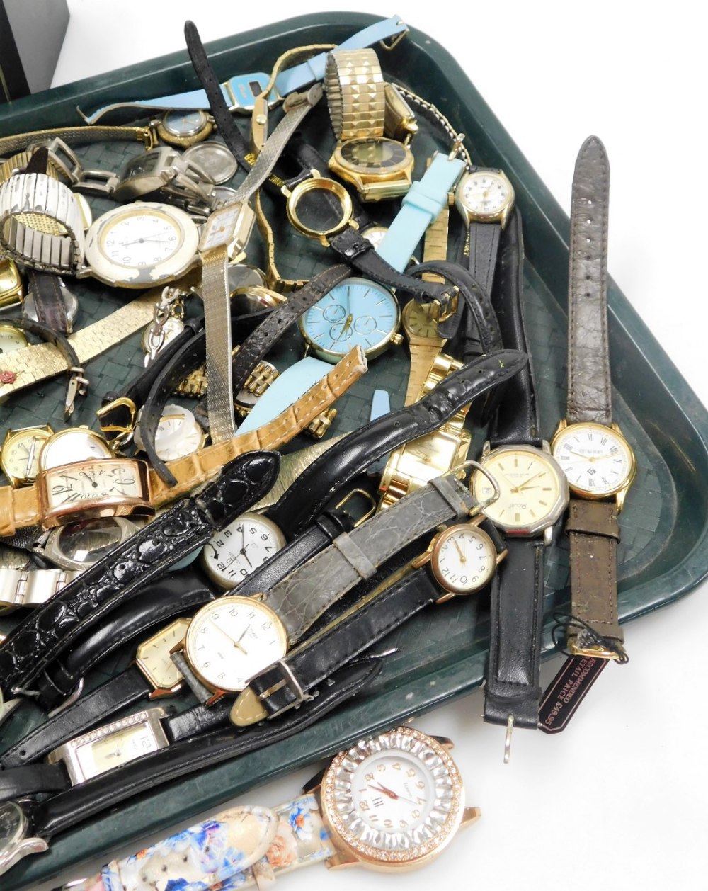 Gentleman's and lady's dress wristwatches, watch heads, etc., (quantity). - Image 3 of 3