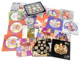 United Kingdom brilliant uncirculated coin collections 1994-2009, together with repeats for 2002 and