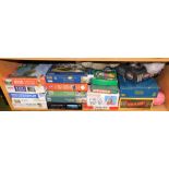Various jigsaw puzzles, games, etc., to include Trivial Pursuit, Scrabble, Body Sculpture weights, e