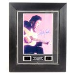 Johnny Cash (1932-2003). The Man in Black, photograph with printed signature, limited edition 2/400,