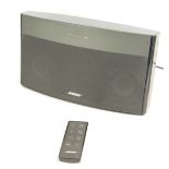 A Bose Sound Link wireless music system.