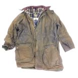 A Barbour Border jacket, A200, C44/112cm.