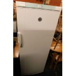 A Zanussi Electronics tall freezer.