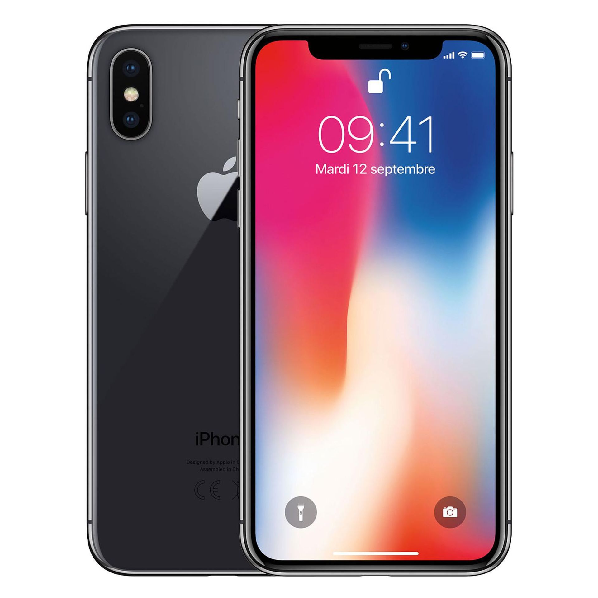 + VAT Grade A Apple iPhone X Mobile Phone - 256Gb - Black/White - Item Is Available Approx 10/12