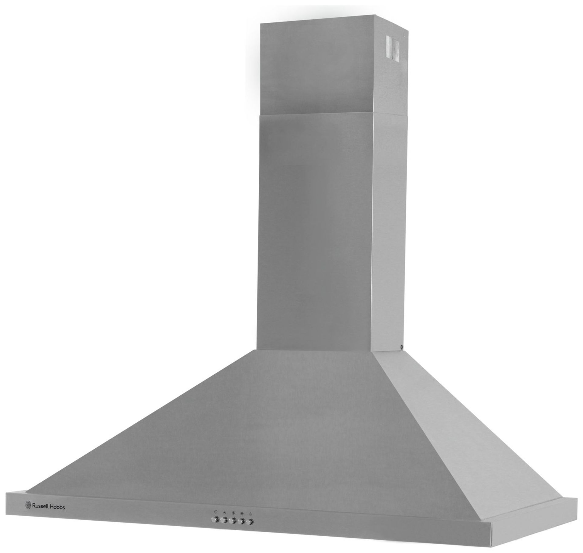 + VAT Grade A/B Russell Hobbs RHSCH901SS 90cm Stainless Steel Cooker Hood - 3 Fan Speeds - 2 LED