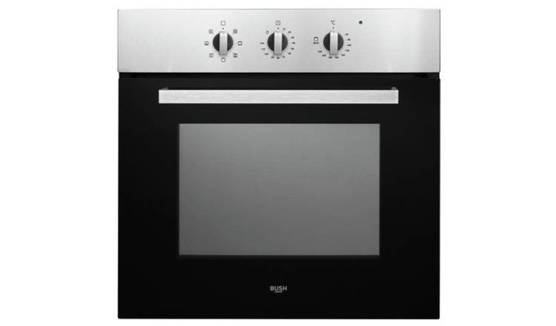 + VAT Grade A/B Bush BIBFOSAX Built In Single Electric Oven - Multifinction Oven Cavity With 1