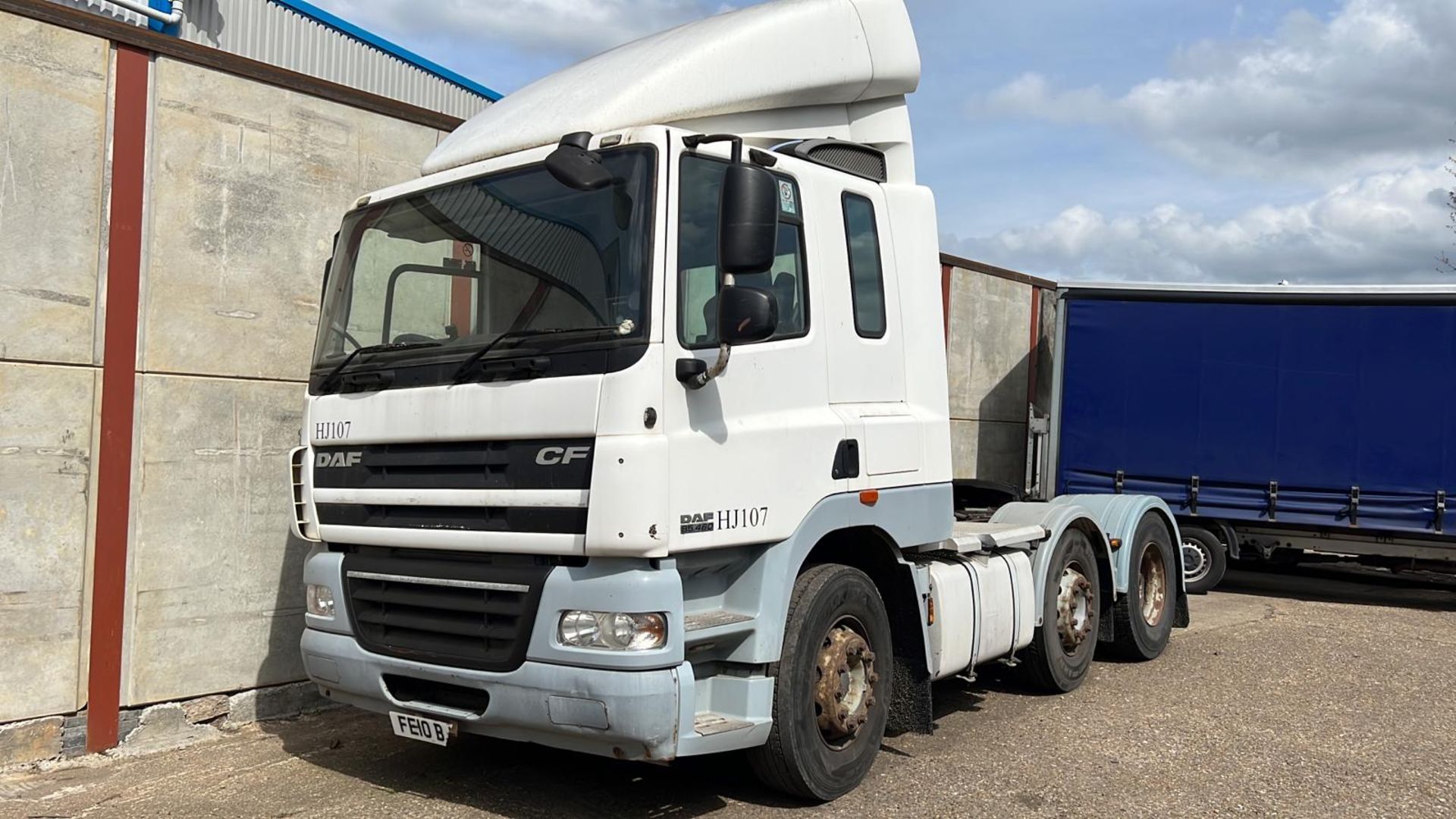 + VAT 2010 DAF CF 6x2 Artic Tractor Unit - Sliding 5th Wheel - Start And Drives However Some