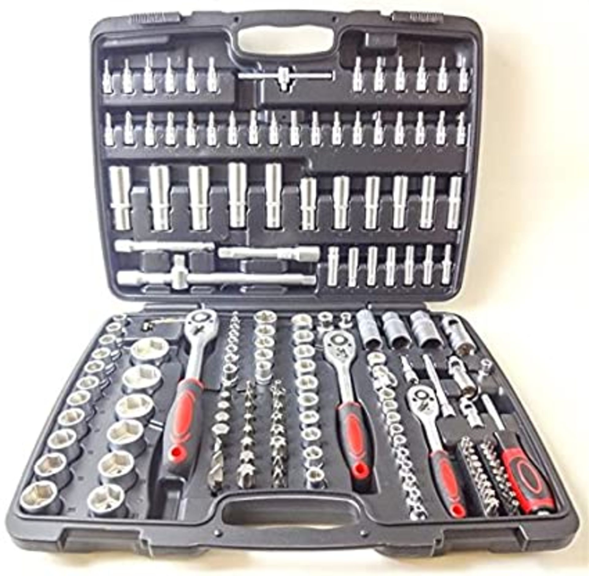 + VAT Brand New Schwartzmann 172 Piece Socket Set - Includes 1/4" - 3/8" - 1/2" -