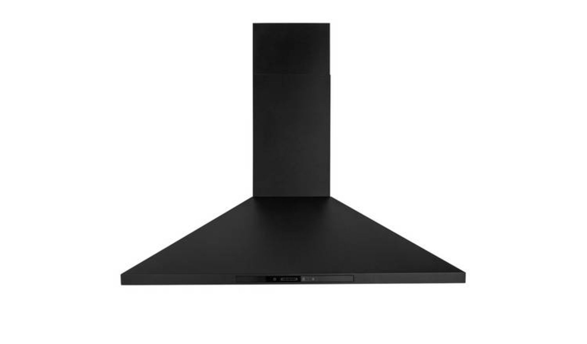 + VAT Grade A/B New World GRASSMOOR90BLK 90cm Cooker Hood - Three Fan Speeds - MAximum Extraction