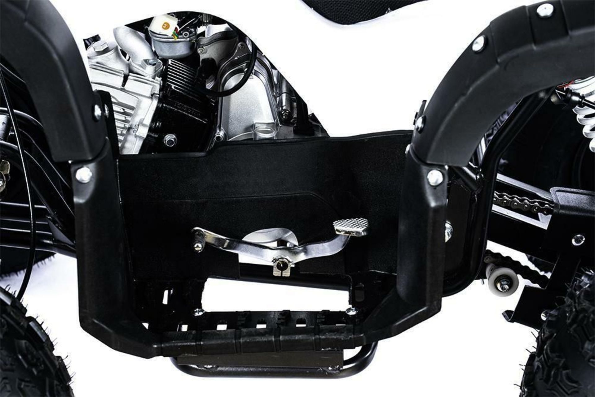 + VAT Brand New 125cc Condor Quad Bike - Four Stroke - Single Cylinder - Front Drum Brakes & Rear - Image 4 of 5