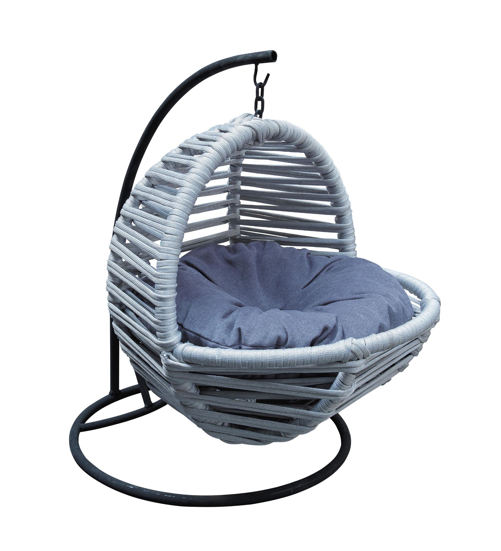 + VAT Brand New SRP £49.99 The Chelsea Garden Co Special Edition Pet Swing Chair/Bed - Light - Image 2 of 2