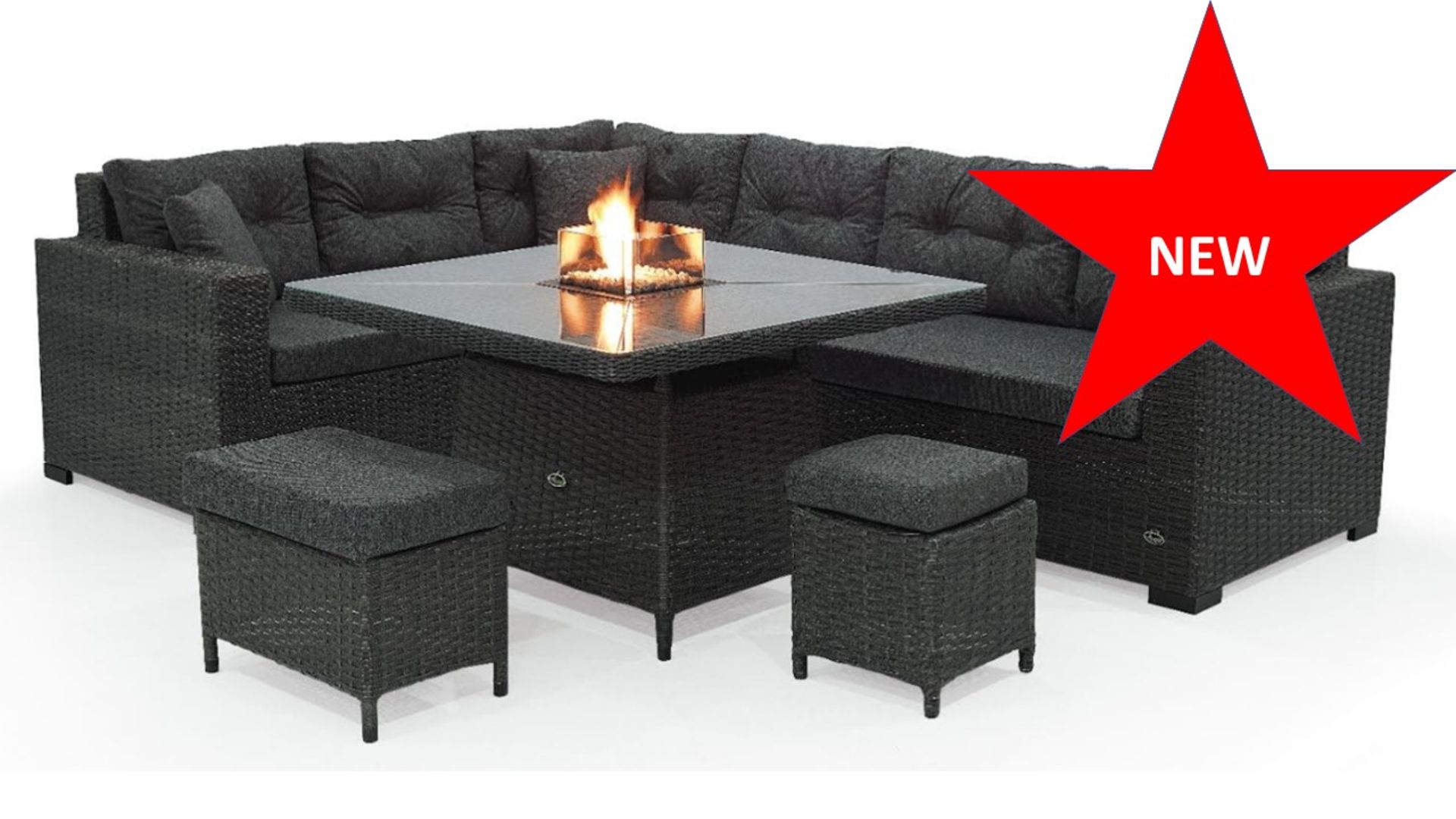 + VAT Brand New SRP £2299.99 (Chelseagardenco.com) The Chelsea Garden Co "Cannes" Range 8 Person