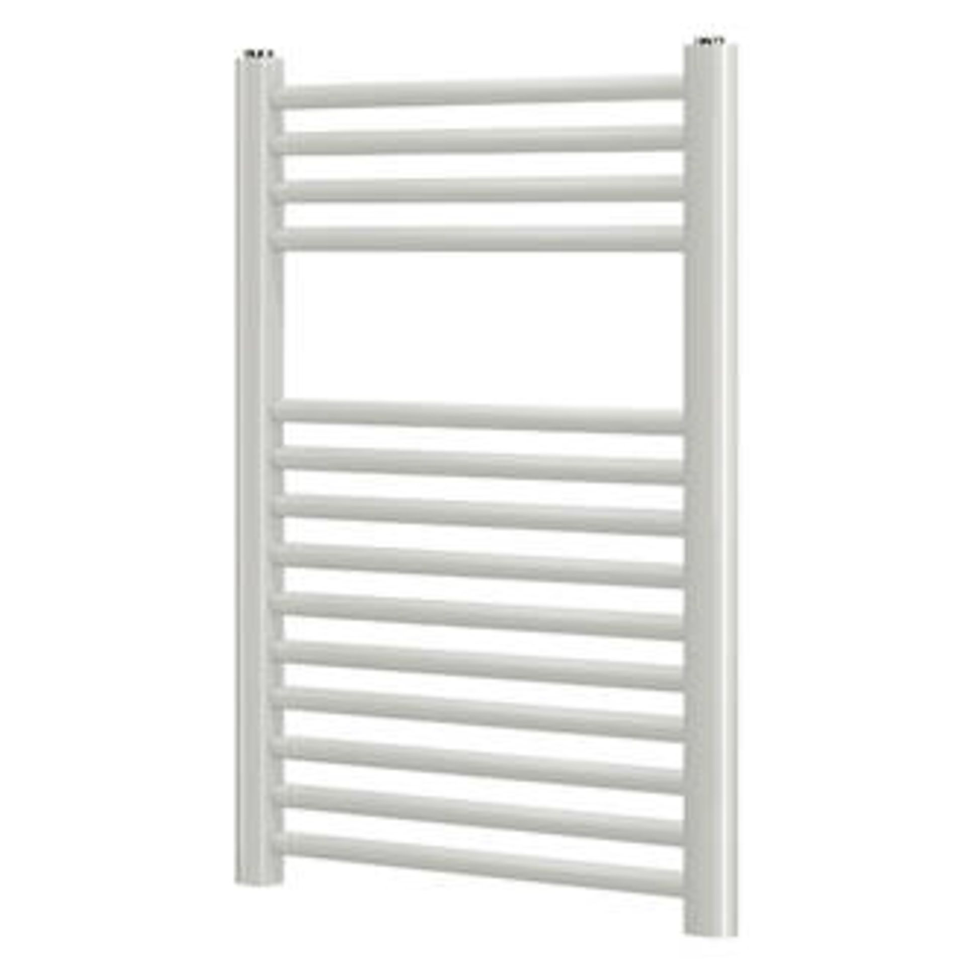 + VAT Towel Electric Radiator Flat White - 700 x 400mm