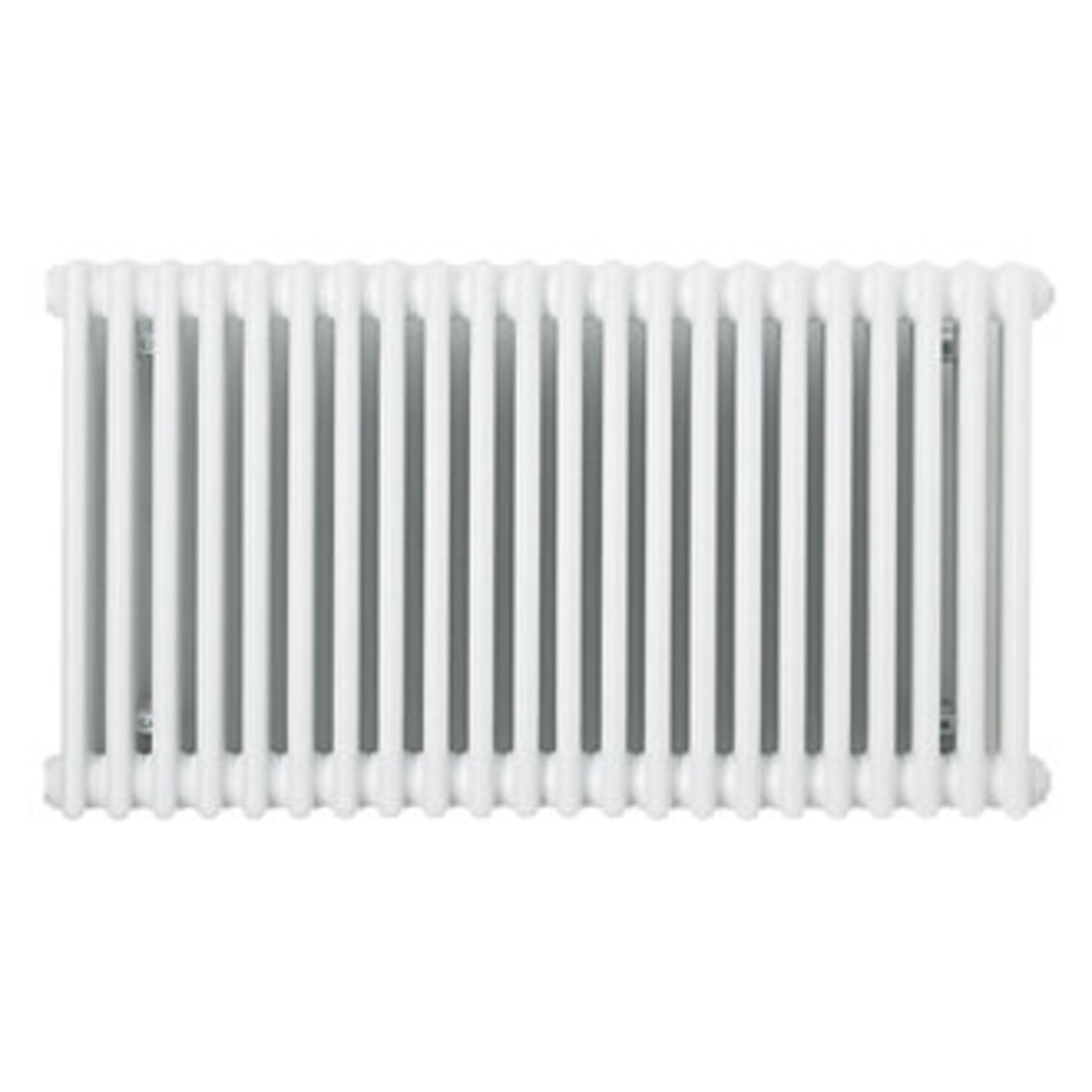 + VAT Brand New Acova Classic 4-Column Horizontal Radiator 600x1042mm White - Screwfix Price £249.