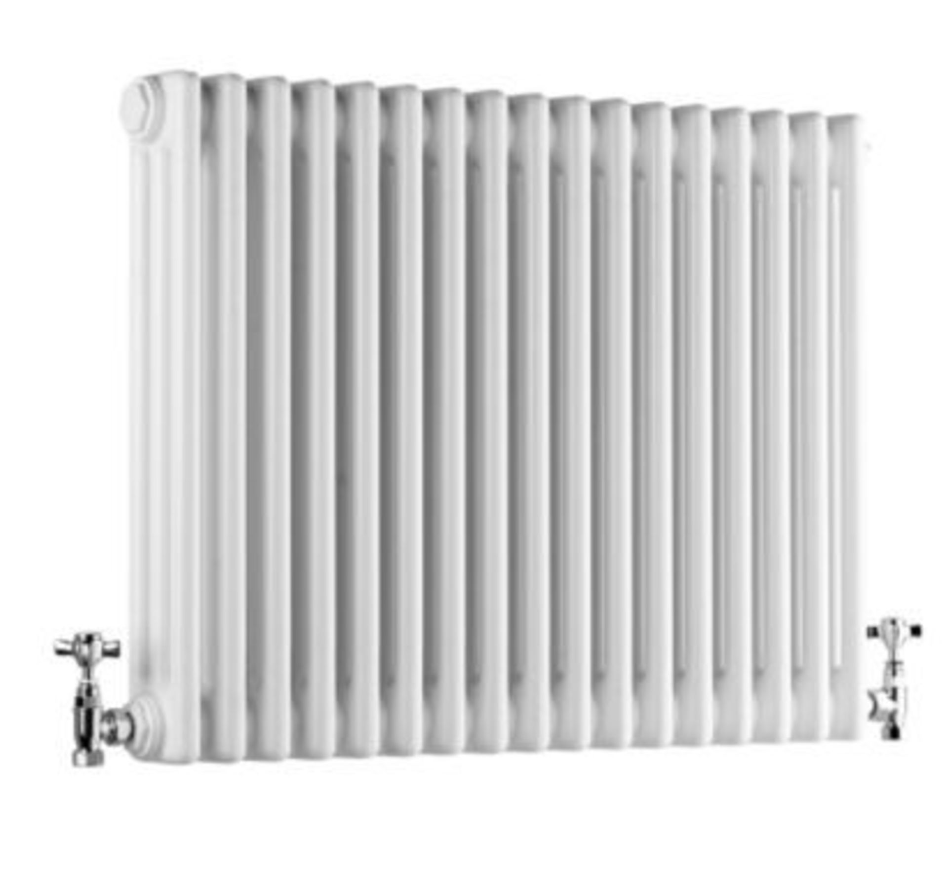 + VAT Acova White Three Coloumn Radiator 812 x 600mm