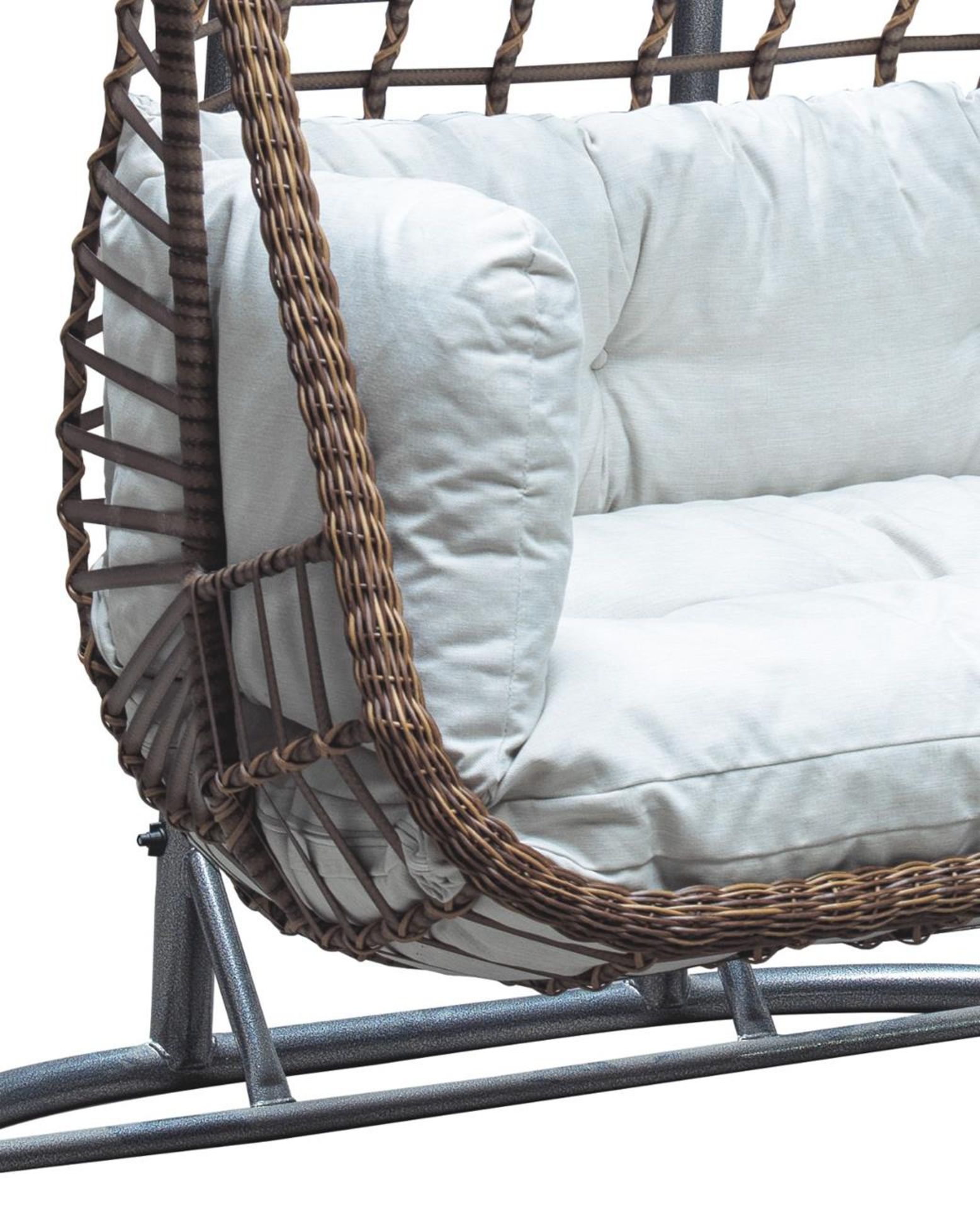 + VAT Brand New SRP £499.99 The Chelsea Garden Co "St Tropez" Luxury Rattan Light Brown/Tan Large - Image 2 of 2