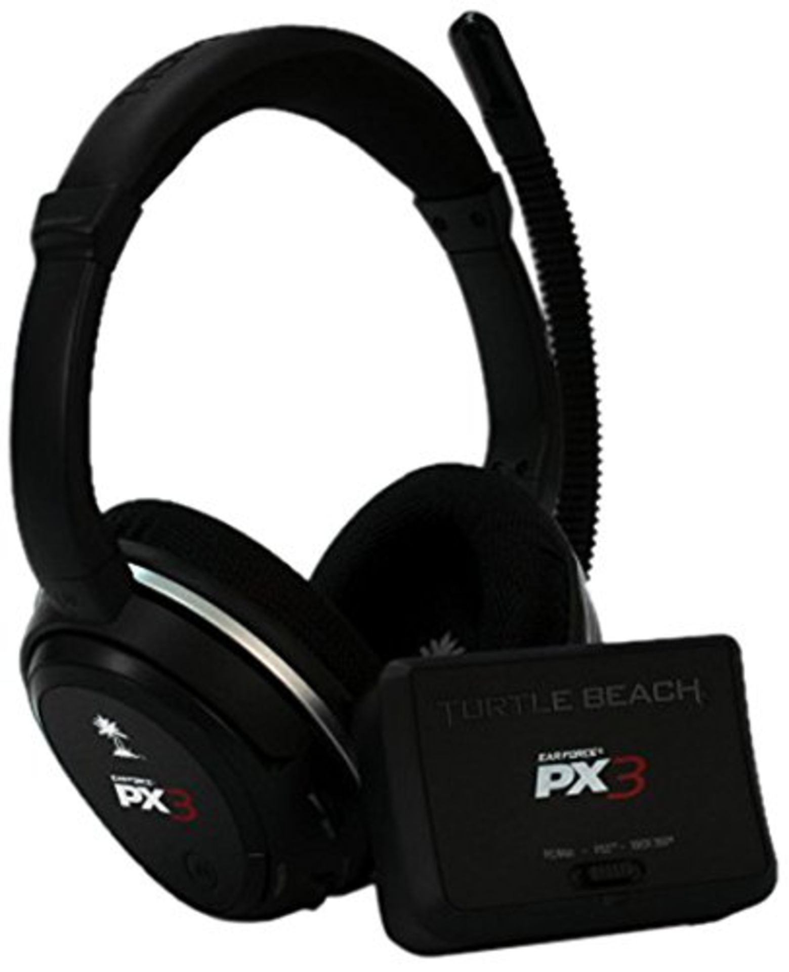 + VAT Grade A Turtle Beach PX3 Programmable Wireless Gaming Headset For PS3 Xbox 360 and PC