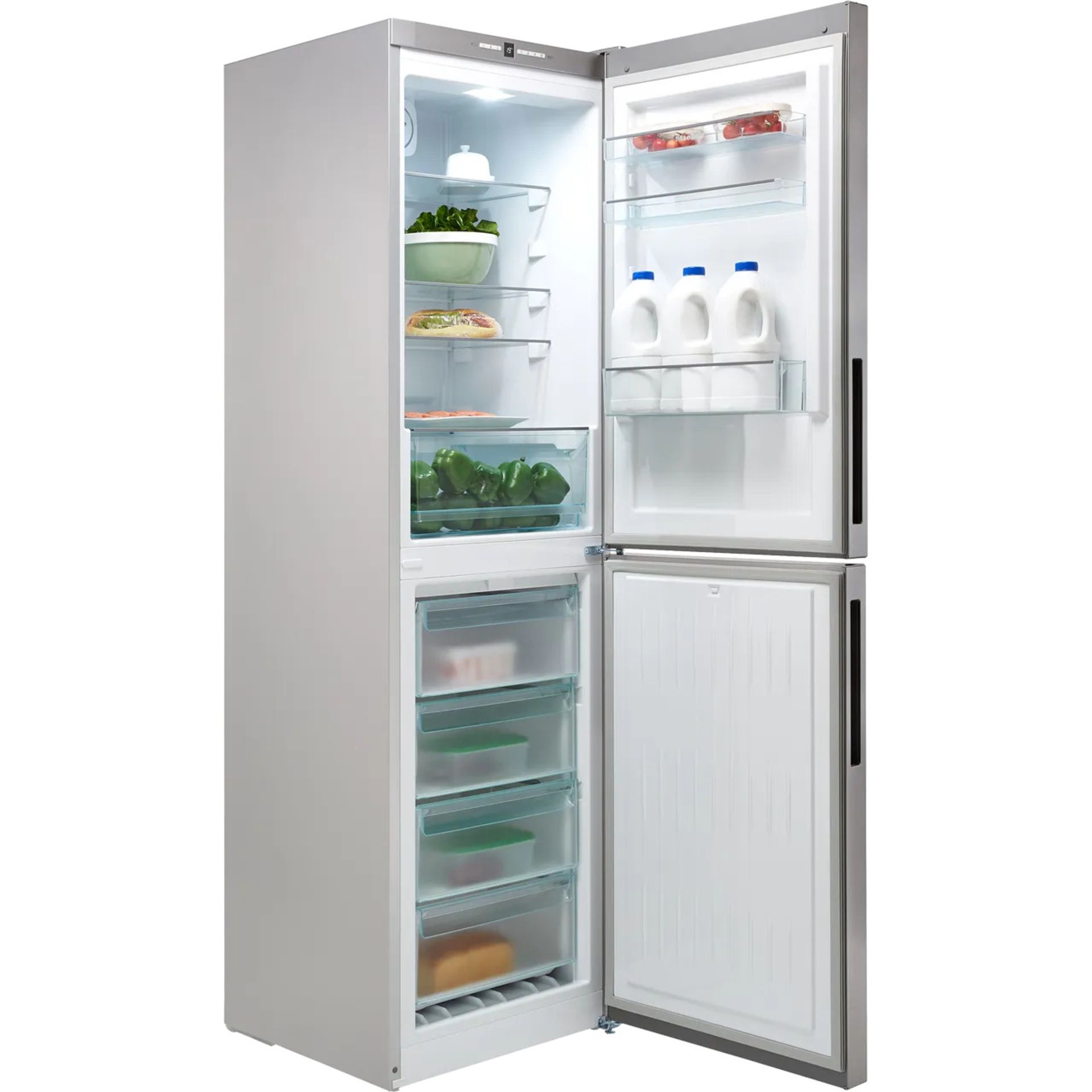 + VAT Grade B ISP £970 - Miele KFN29142Dedt/CS 50/50 Fridge Freezer - Fridge Capacity 199 Litres - - Image 2 of 2