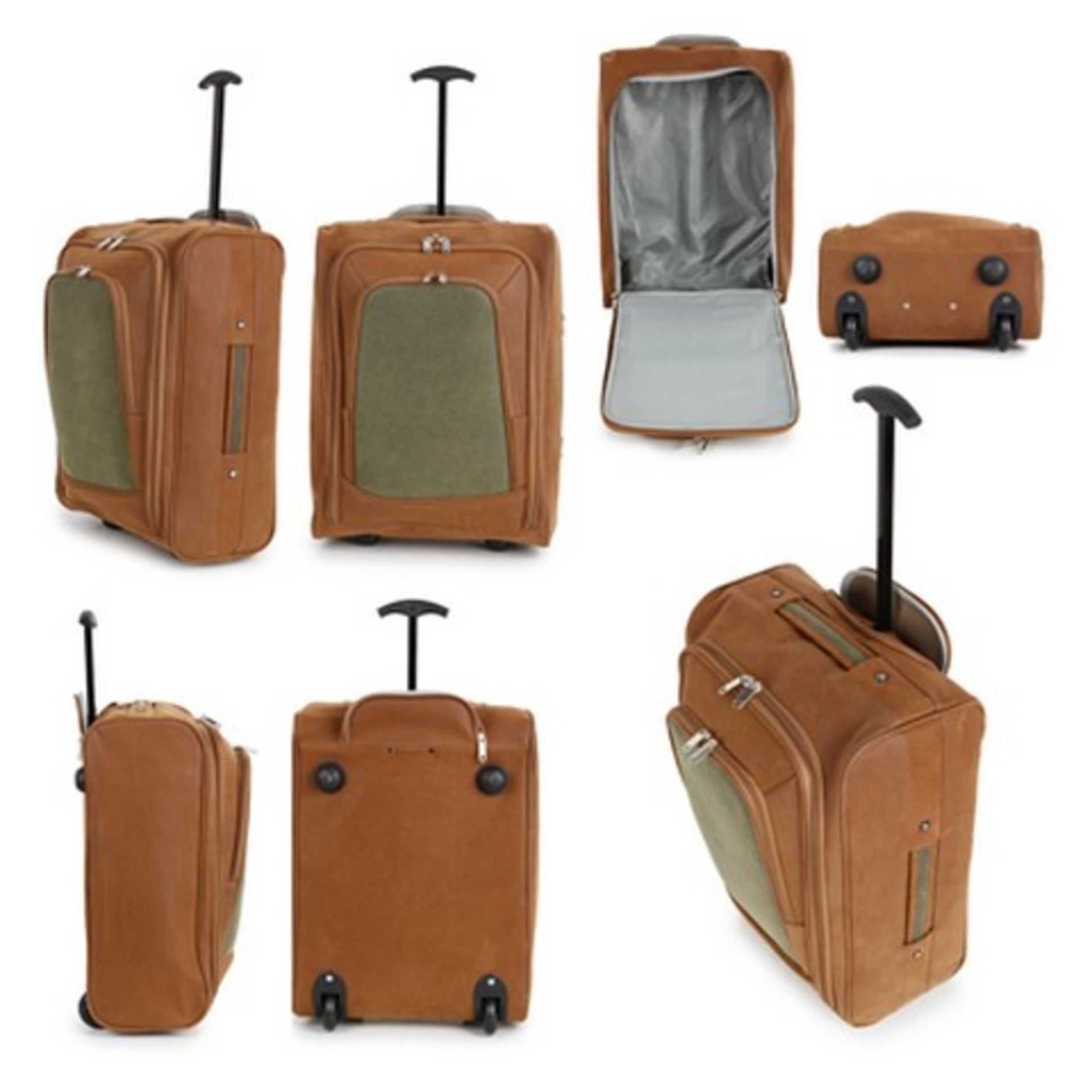 + VAT Brand New Cabinclass Trolley Suitcase - ISP £59.99 (Snazzy Luggage) - Hand Luggage Size (