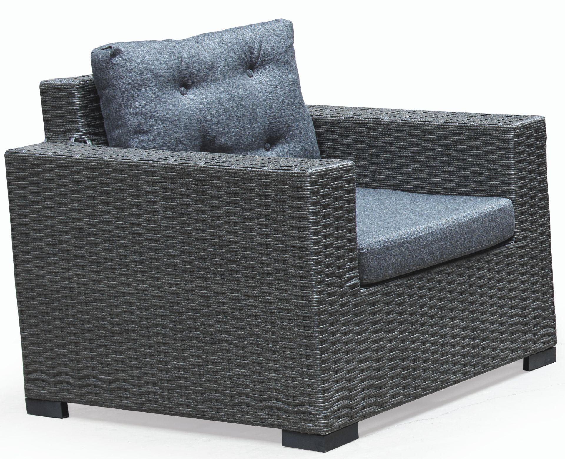 + VAT Brand New SRP £1399.99 The Chelsea Garden Co "Monaco" Range 4 Seat Rattan Low Lounge & Coffee - Image 5 of 6