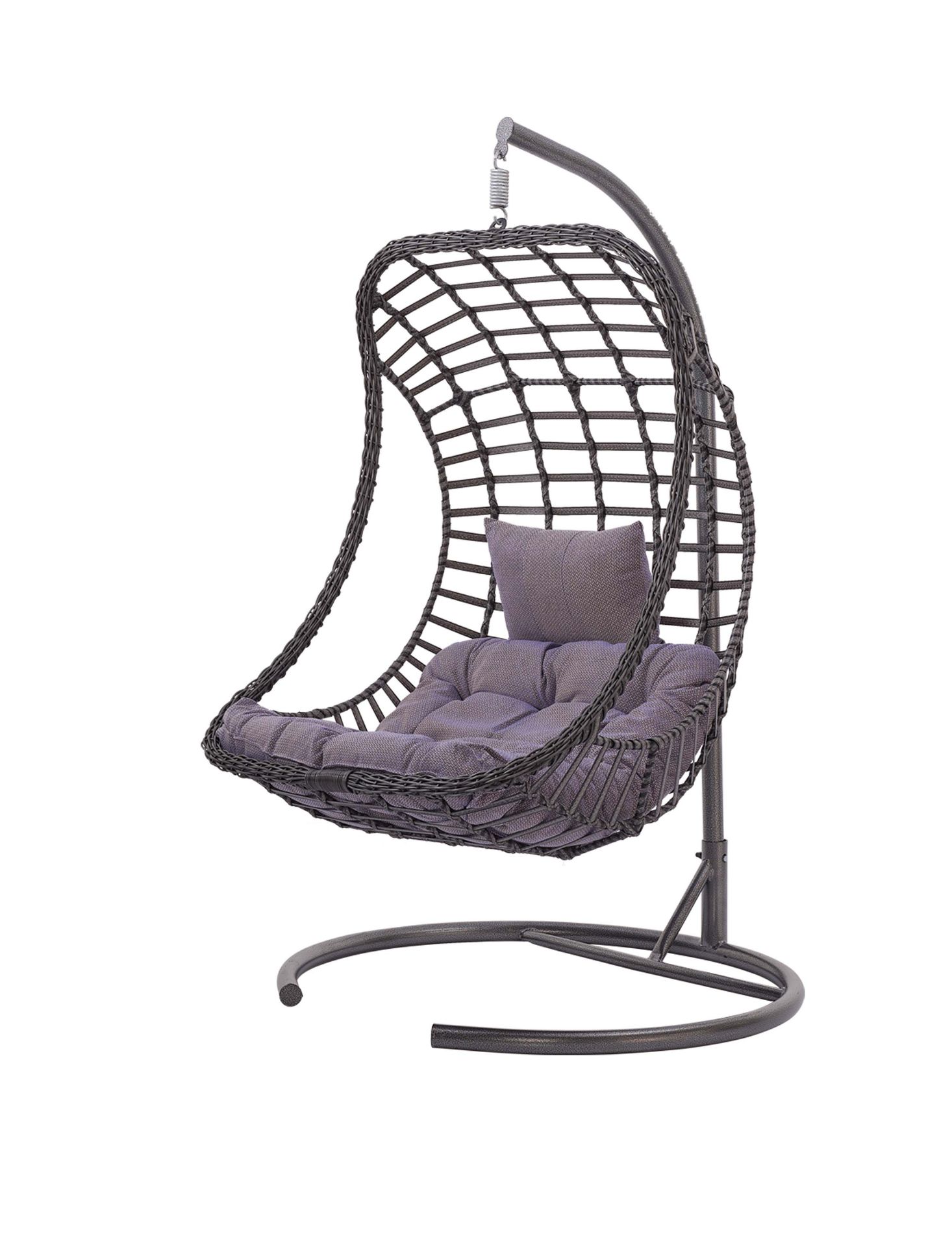 + VAT Brand New Chelsea Garden Company Rattan Single Hanging Swing Chair - Item Is Available Approx - Image 2 of 2