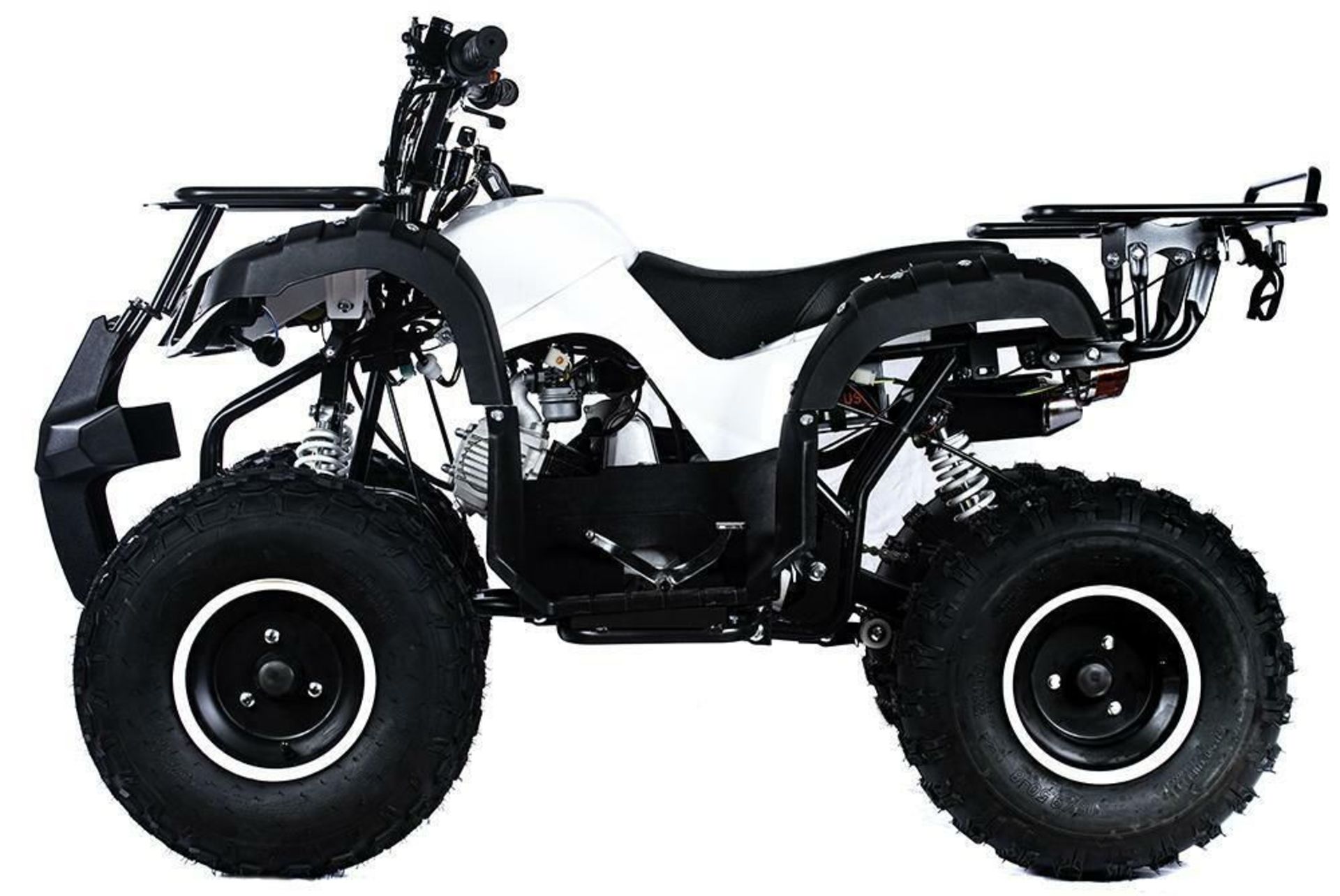 + VAT Brand New 125cc Condor Quad Bike - Four Stroke - Single Cylinder - Front Drum Brakes & Rear - Image 2 of 5