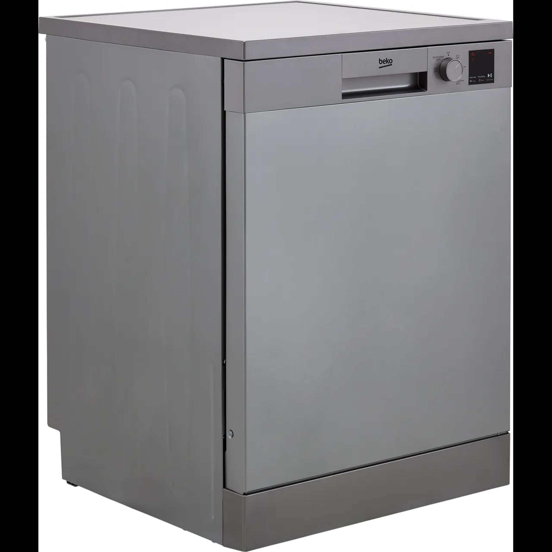 + VAT Grade B ISP £269 - Beko DVN05R20S Standard Dishwasher - 13 Place Settings - 30 Minute Quick